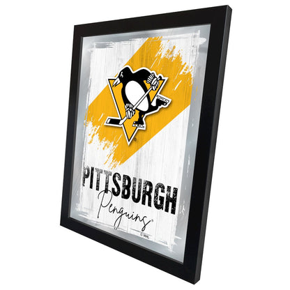 Pittsburgh Penguins 17"x22" Logo Wall Mirror