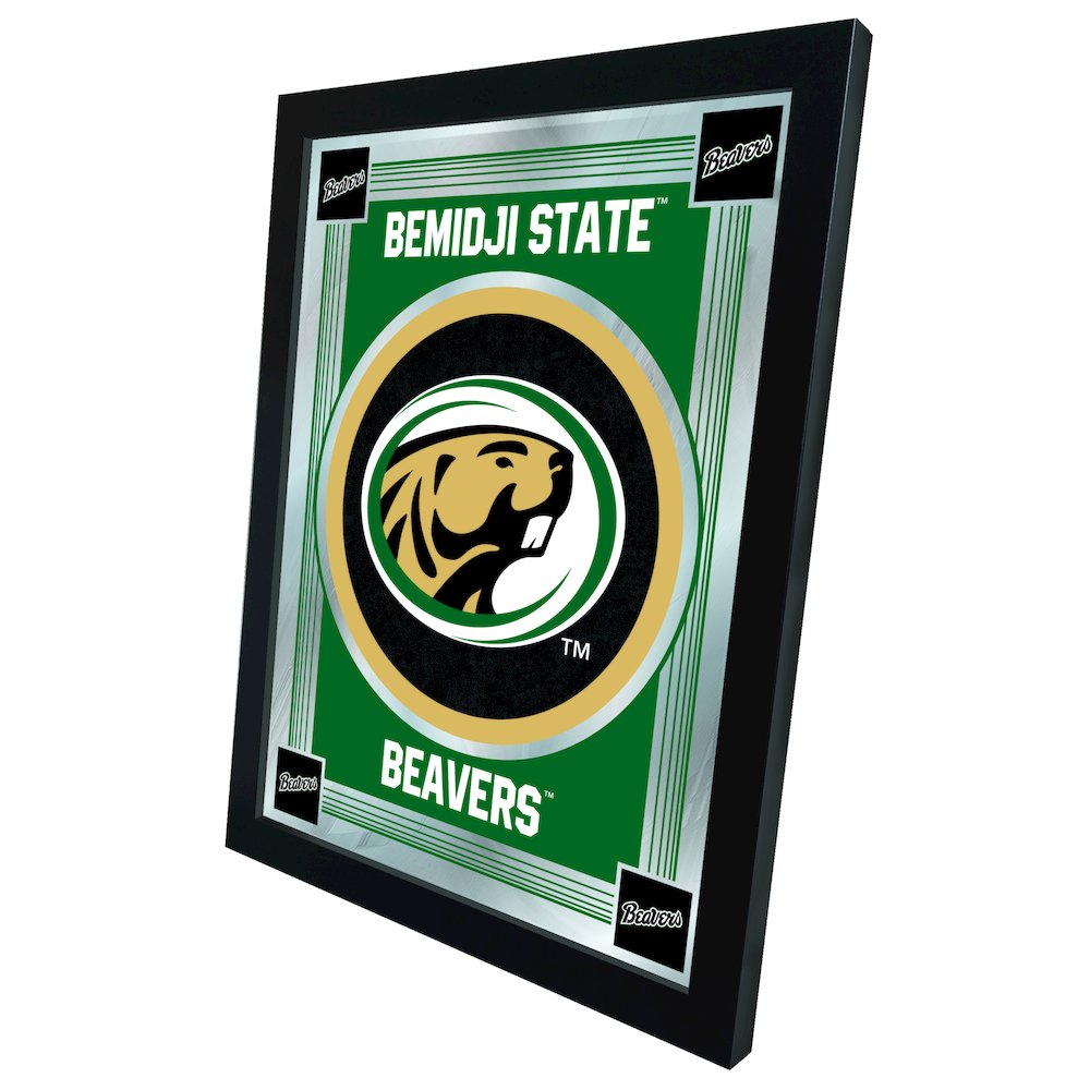 Bmidji State 17" x 22" Logo Mirror