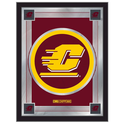 Central Michigan 17" x 22" Logo Mirror