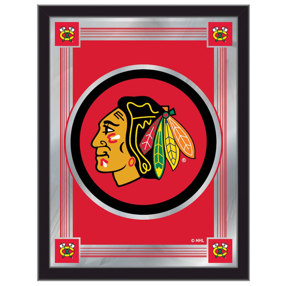 Chicago Blackhawks 17" x 22" Logo Mirror