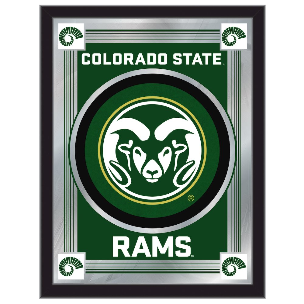 Colorado State 17" x 22" Logo Mirror