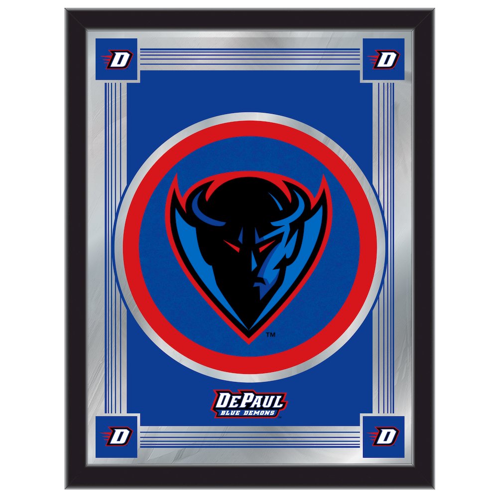 DePaul 17" x 22" Logo Mirror