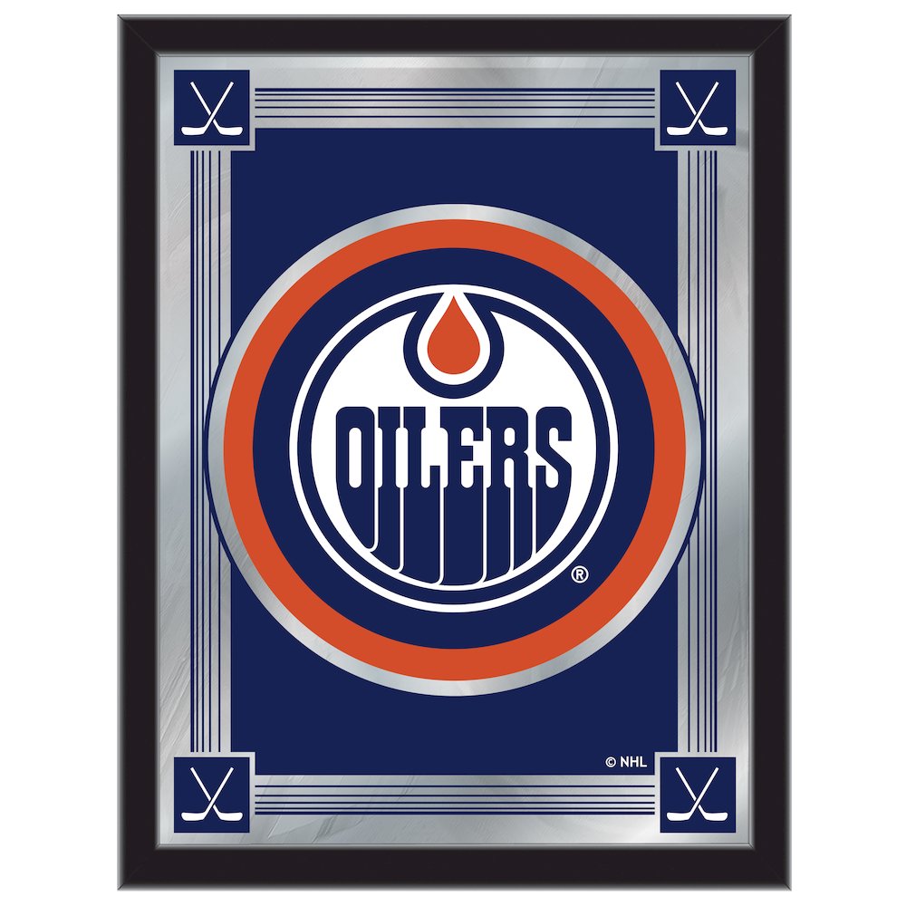 Edmonton Oilers 17" x 22" Logo Mirror