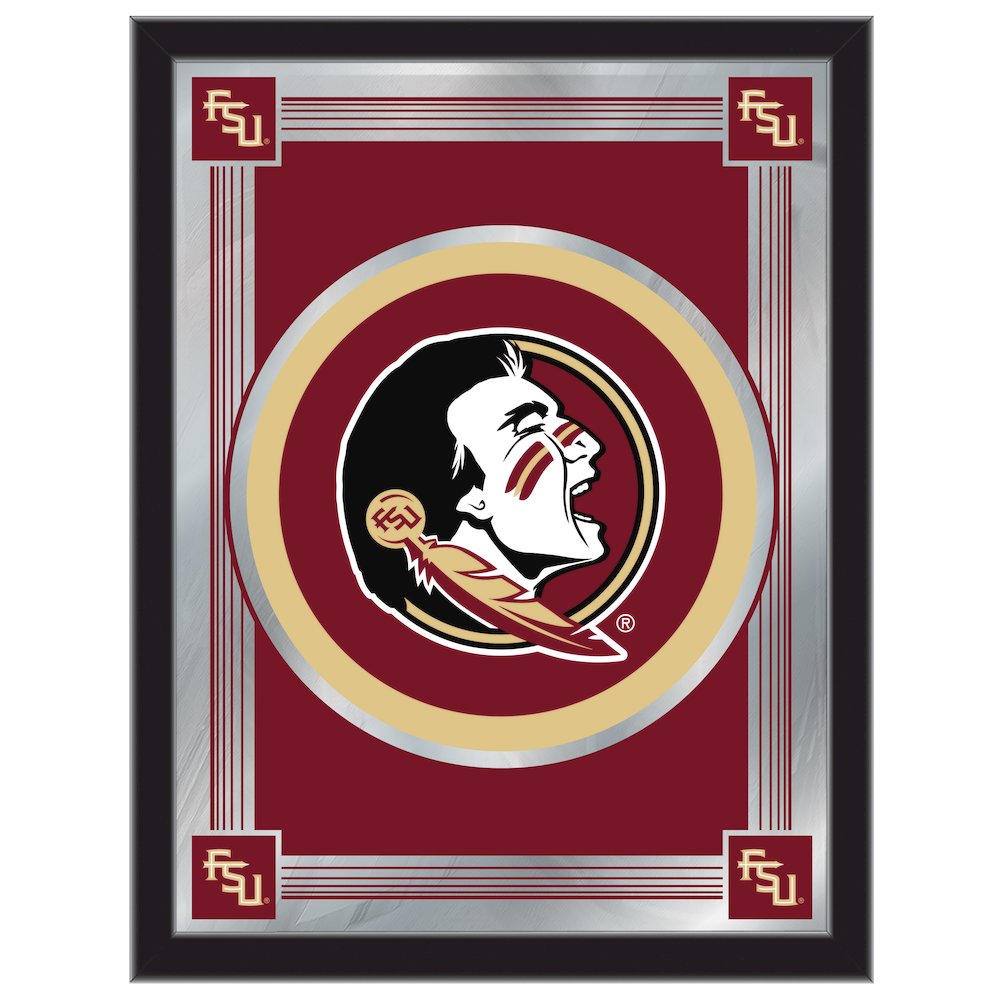 Florida State (Head) 17" x 22" Logo Mirror