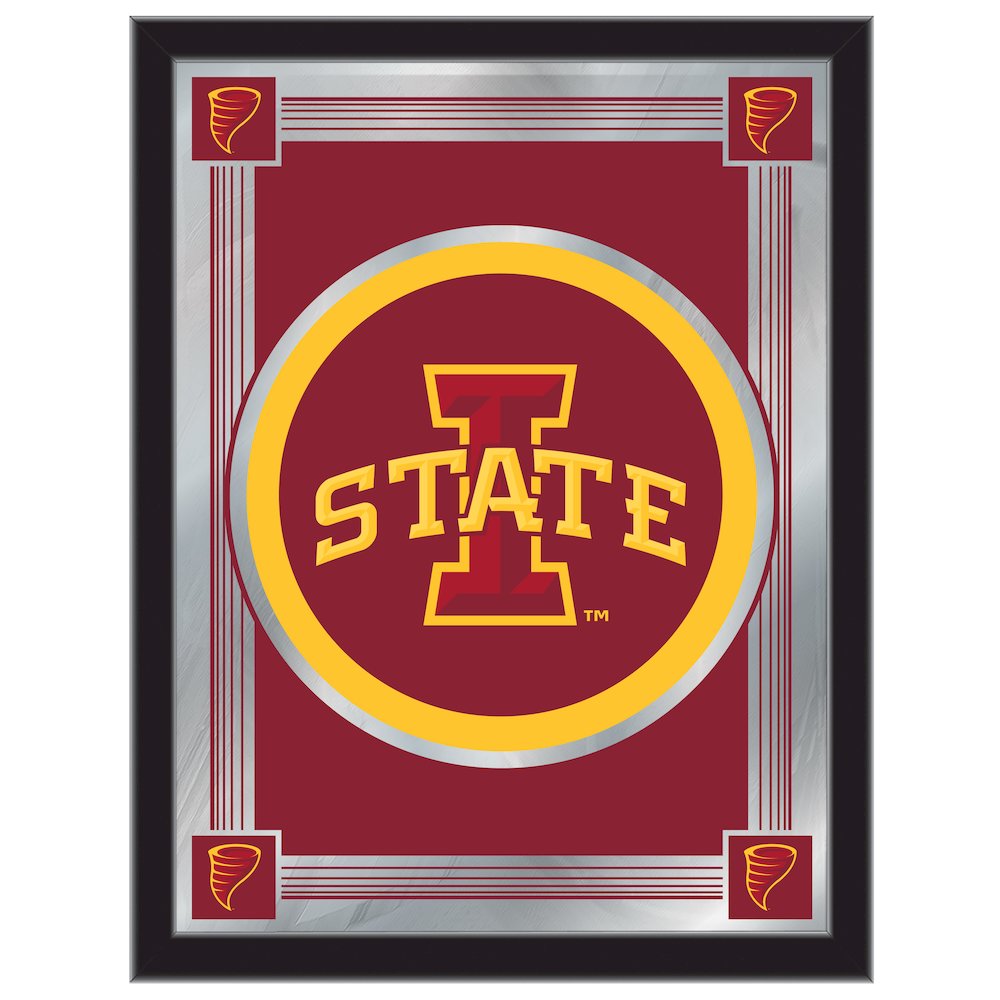 Iowa State 17" x 22" Logo Mirror