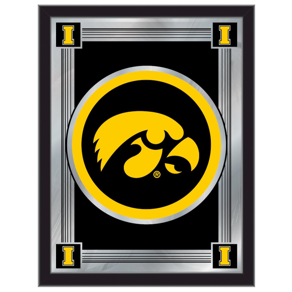 Iowa 17" x 22" Logo Mirror