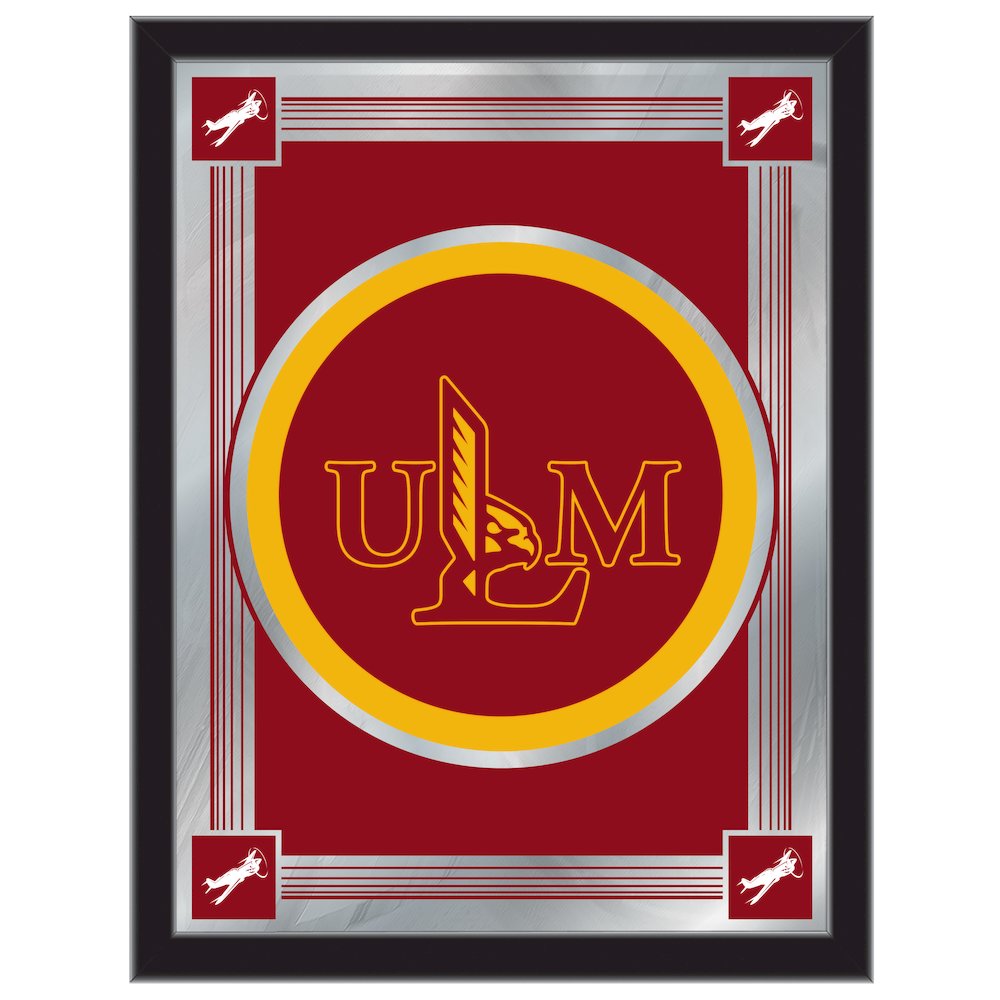 Louisiana-Monroe 17" x 22" Logo Mirror