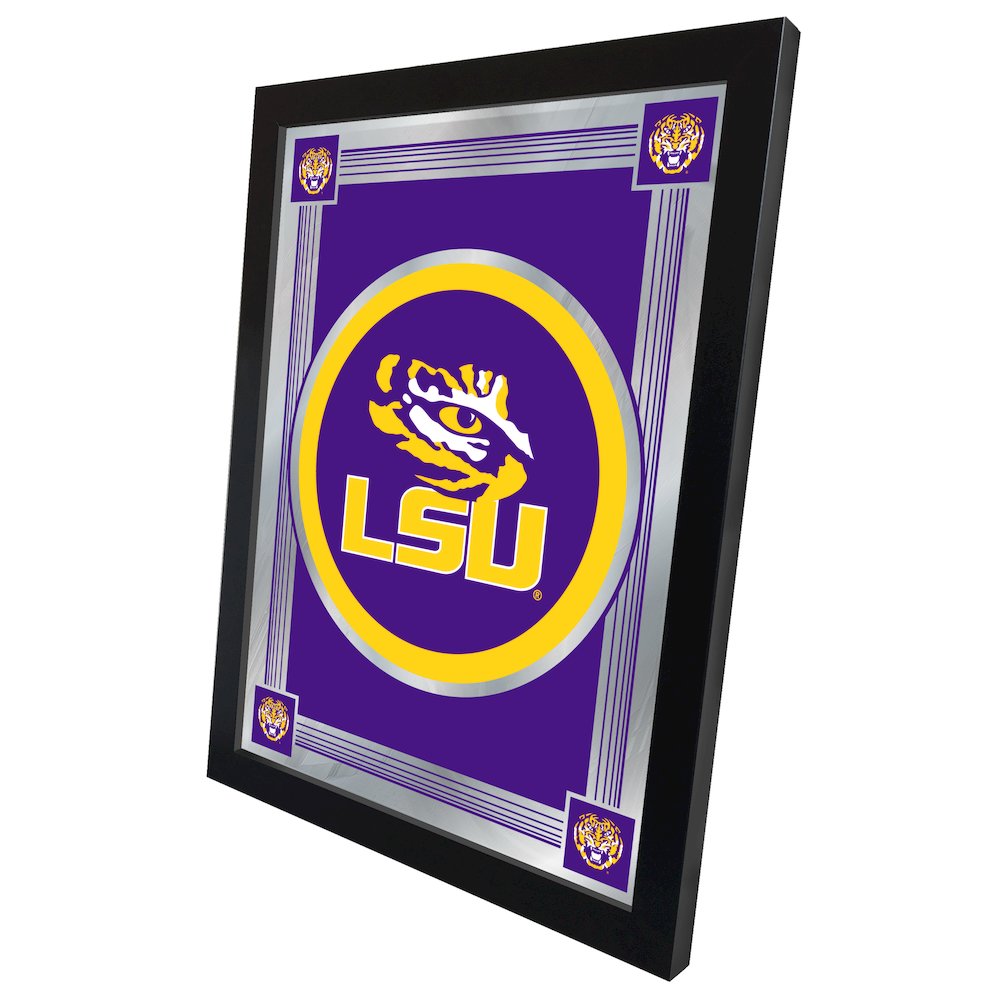 Louisiana State 17" x 22" Logo Mirror