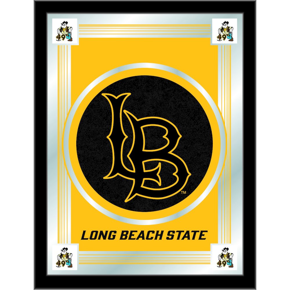 Long Beach State University 17" x 22" Logo Mirror