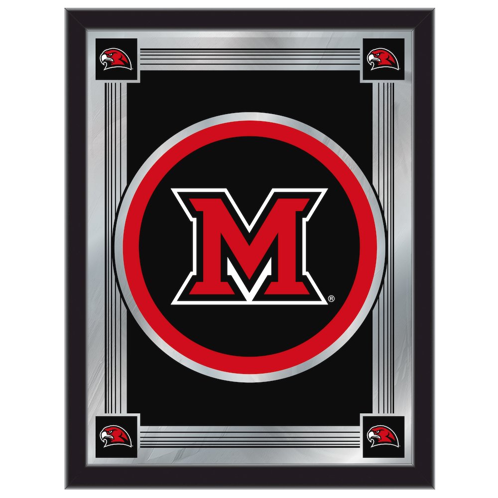 Miami (OH) 17" x 22" Logo Mirror