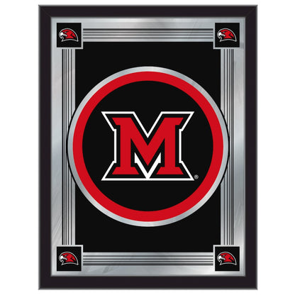 Miami (OH) 17" x 22" Logo Mirror