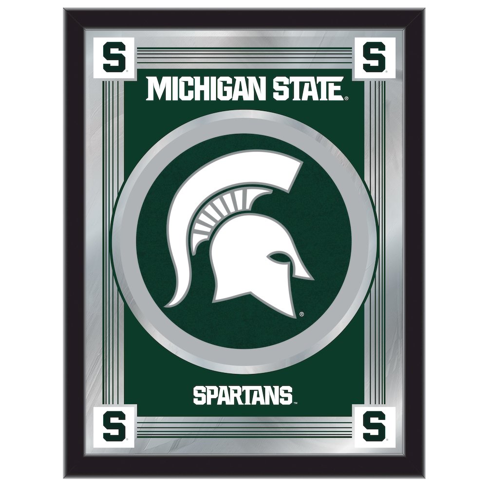 Michigan State 17" x 22" Logo Mirror