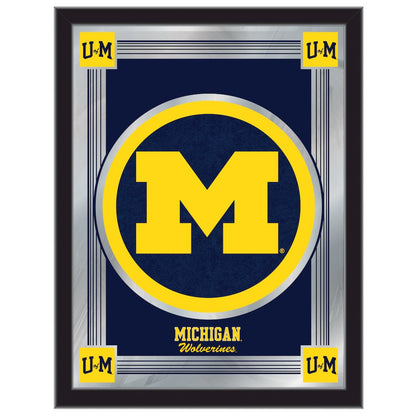 Michigan 17" x 22" Logo Mirror