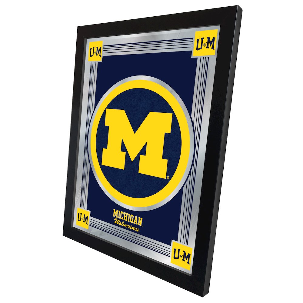 Michigan 17" x 22" Logo Mirror