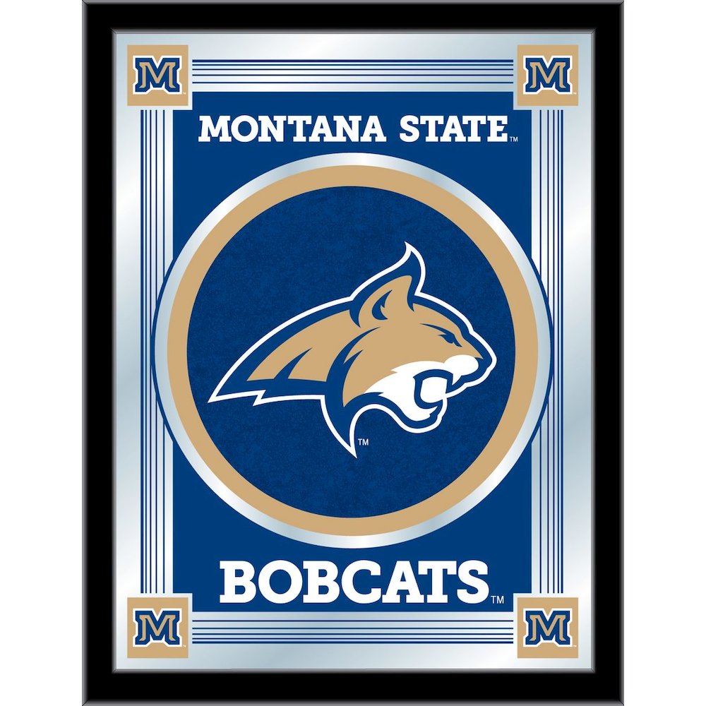 Montana State 17" x 22" Logo Mirror
