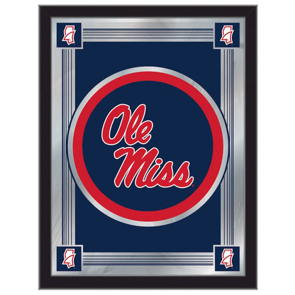 Ole' Miss 17" x 22" Logo Mirror