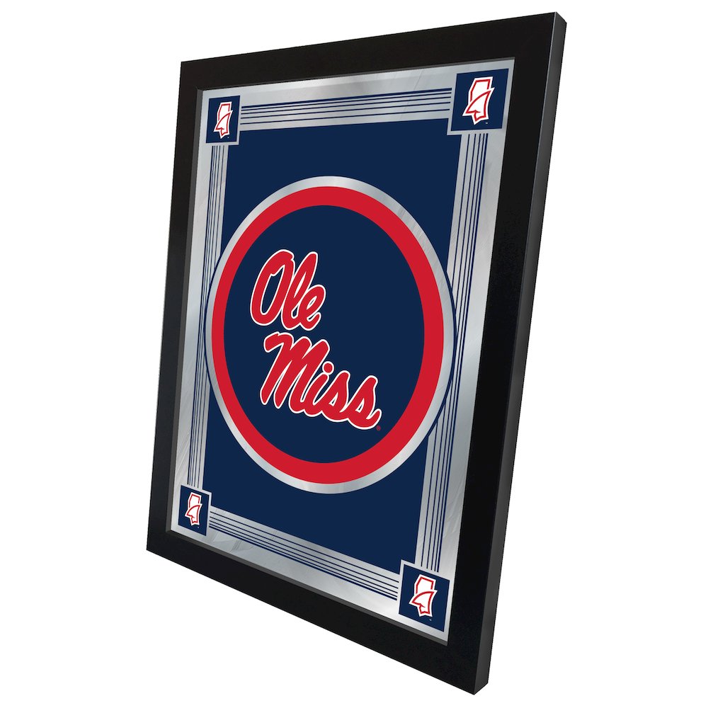 Ole' Miss 17" x 22" Logo Mirror
