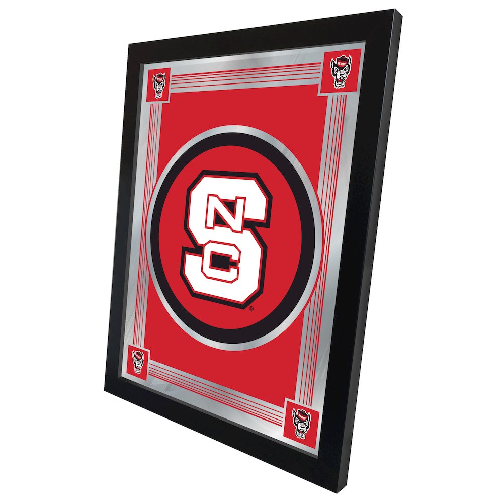 North Carolina State 17" x 22" Logo Mirror