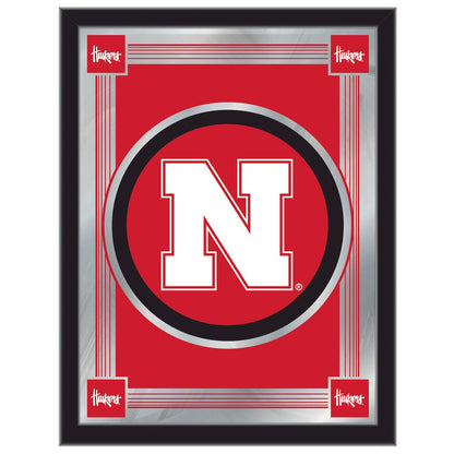 Nebraska 17" x 22" Logo Mirror