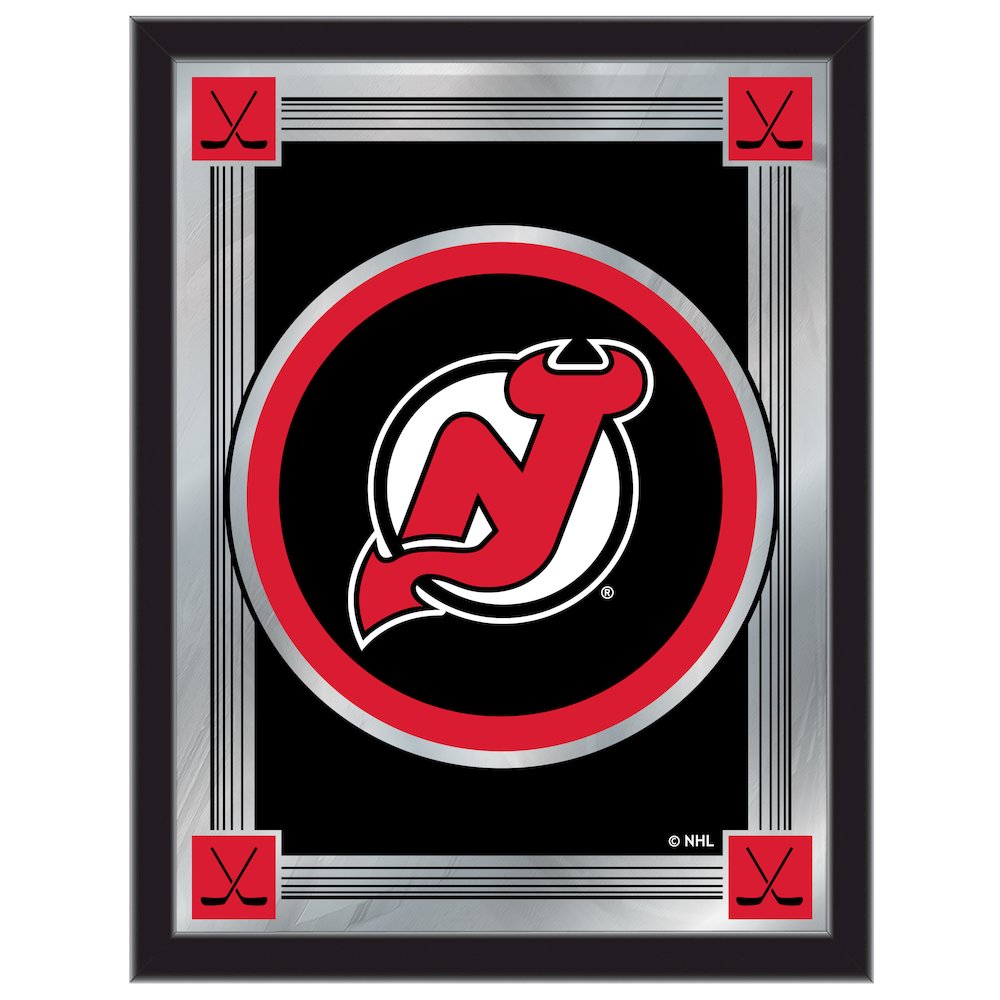 New Jersey Devils 17" x 22" Logo Mirror