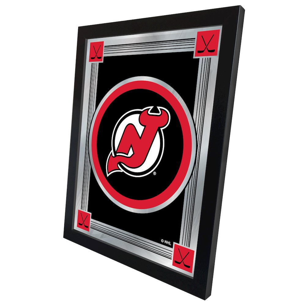 New Jersey Devils 17" x 22" Logo Mirror