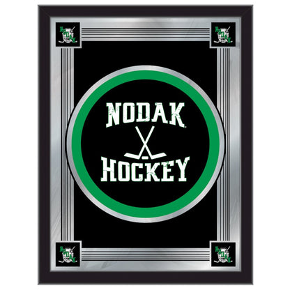 North Dakota Hockey 17" x 22" Logo Mirror
