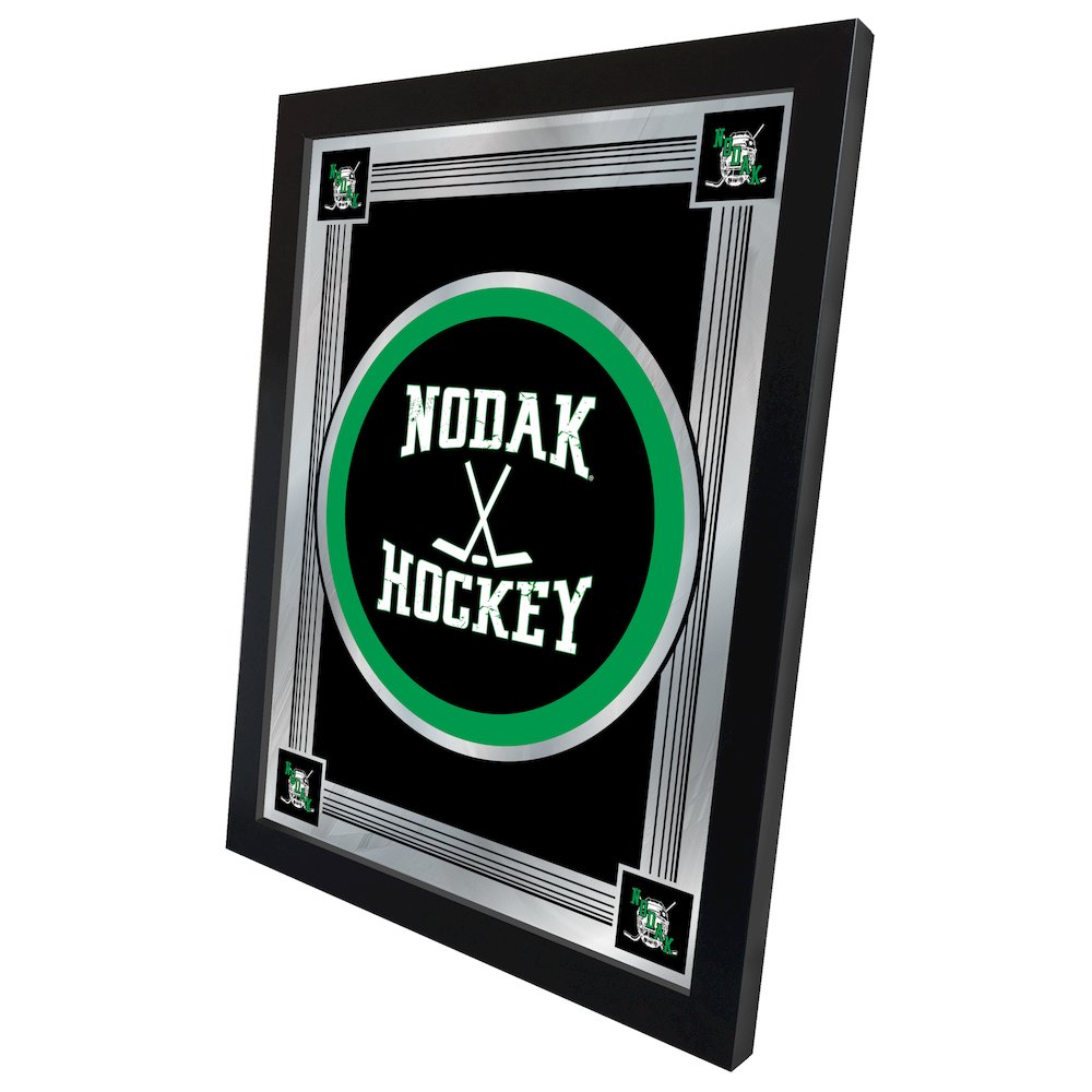 North Dakota Hockey 17" x 22" Logo Mirror
