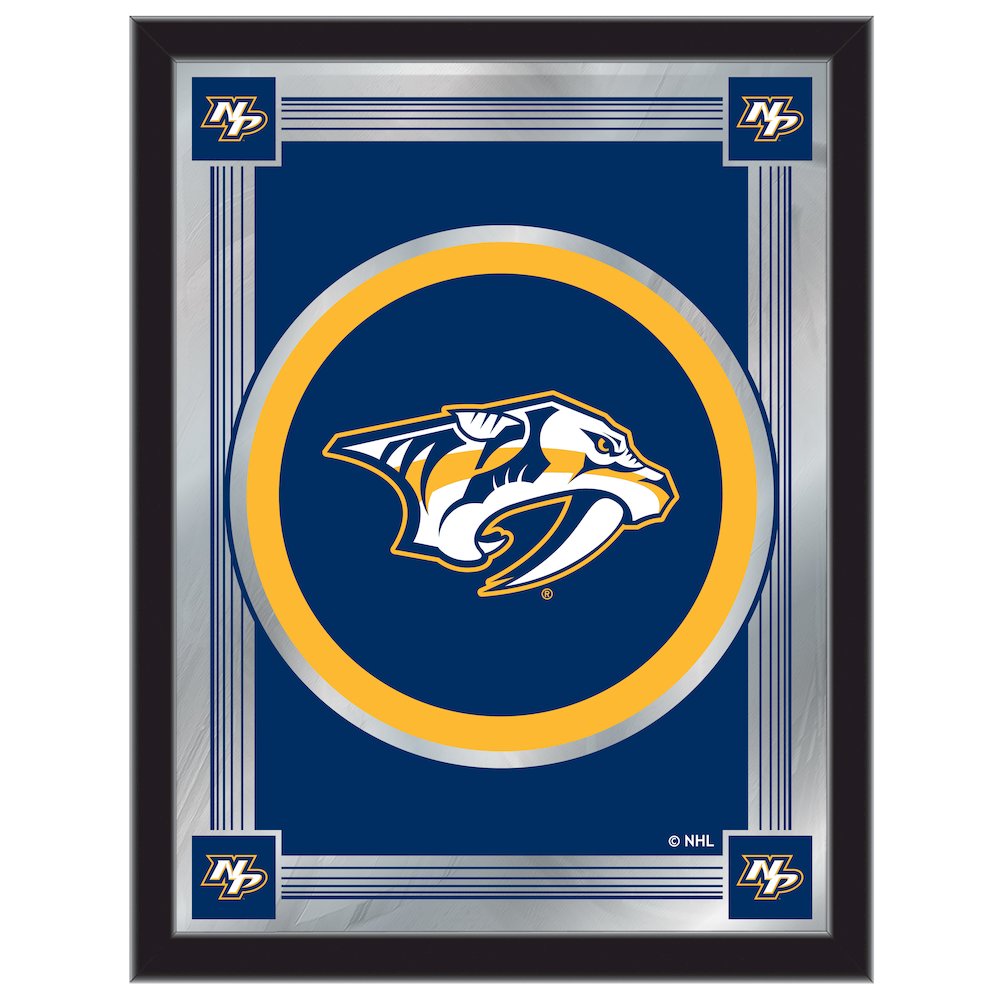 Nashville Predators 17" x 22" Logo Mirror