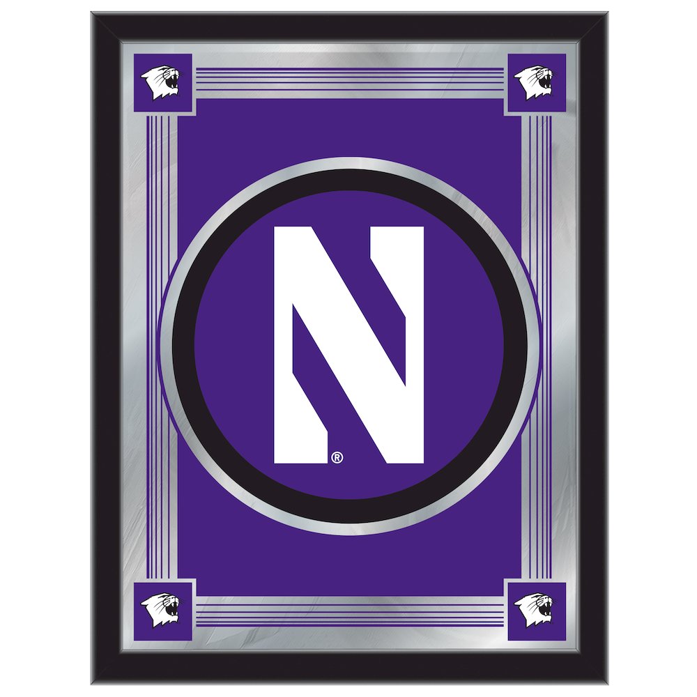 Northwestern 17" x 22" Logo Mirror