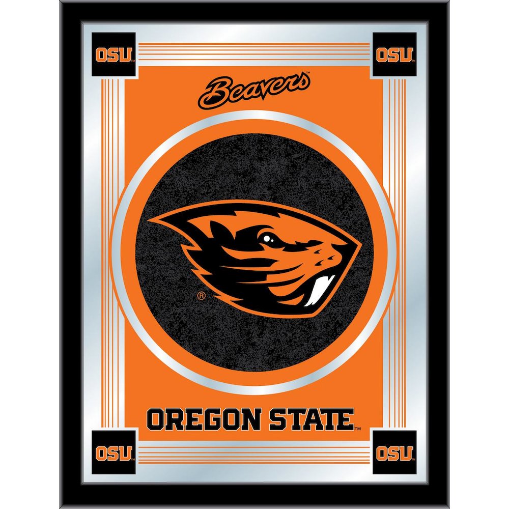 Oregon State 17" x 22" Logo Mirror
