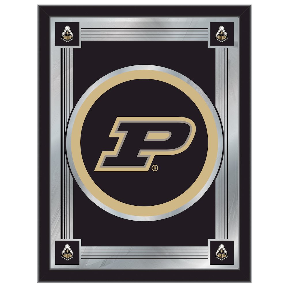 Purdue 17" x 22" Logo Mirror