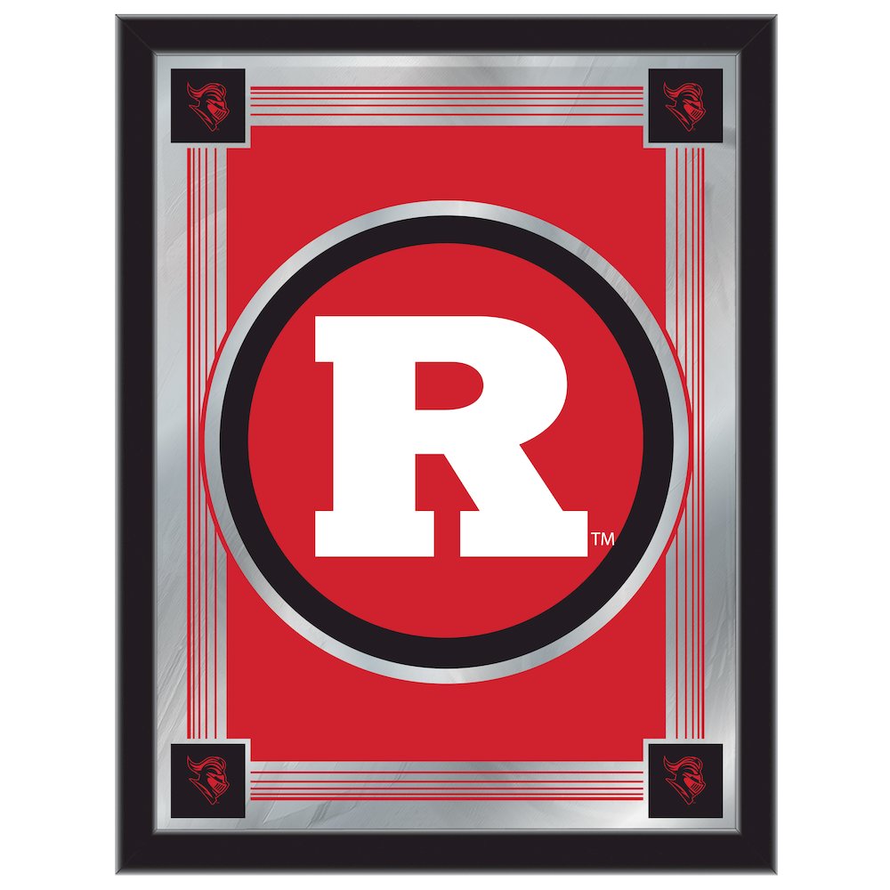 Rutgers 17" x 22" Logo Mirror