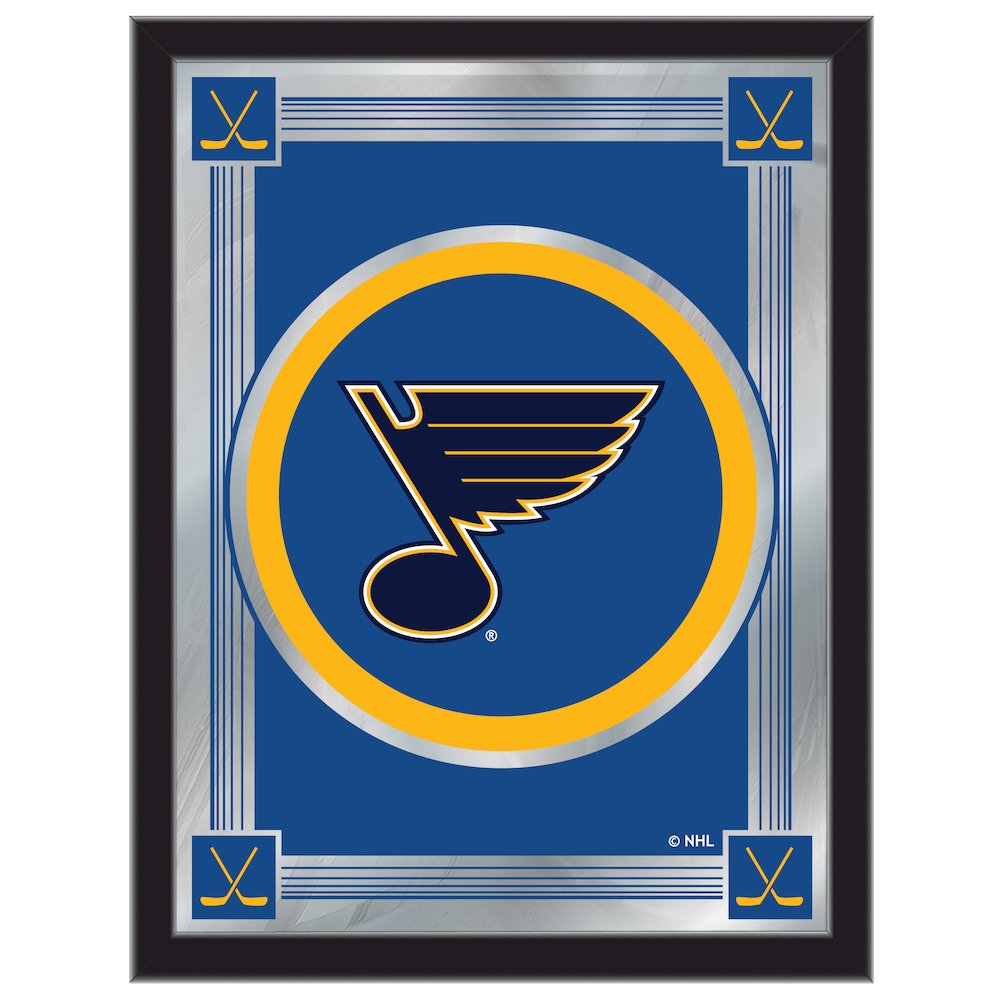 St Louis Blues 17" x 22" Logo Mirror