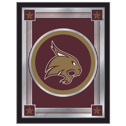 Texas State 17" x 22" Logo Mirror