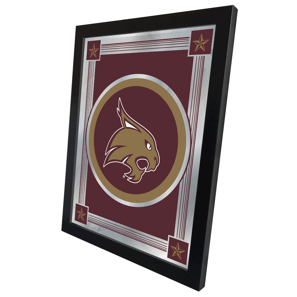 Texas State 17" x 22" Logo Mirror