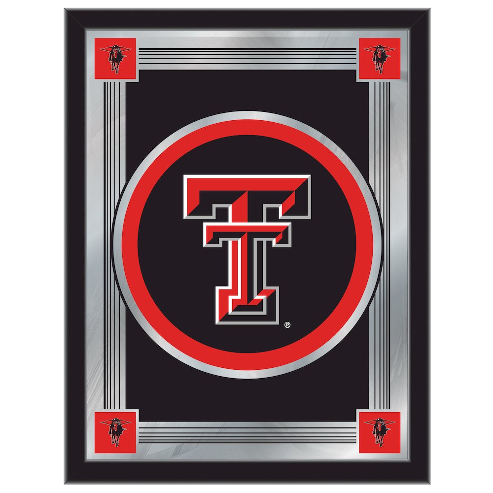 Texas Tech 17" x 22" Logo Mirror