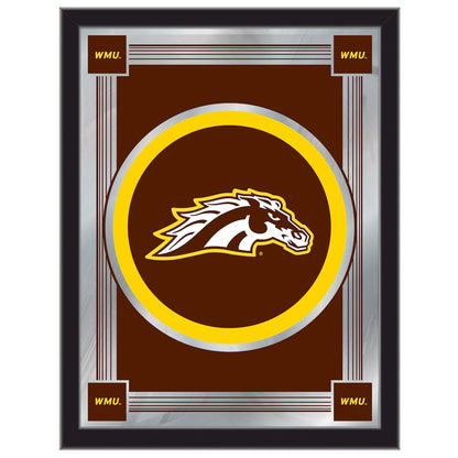 Western Michigan 17" x 22" Logo Mirror
