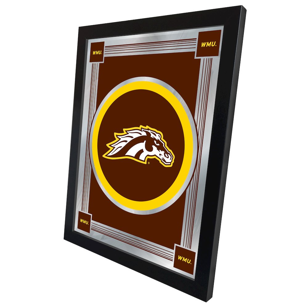 Western Michigan 17" x 22" Logo Mirror