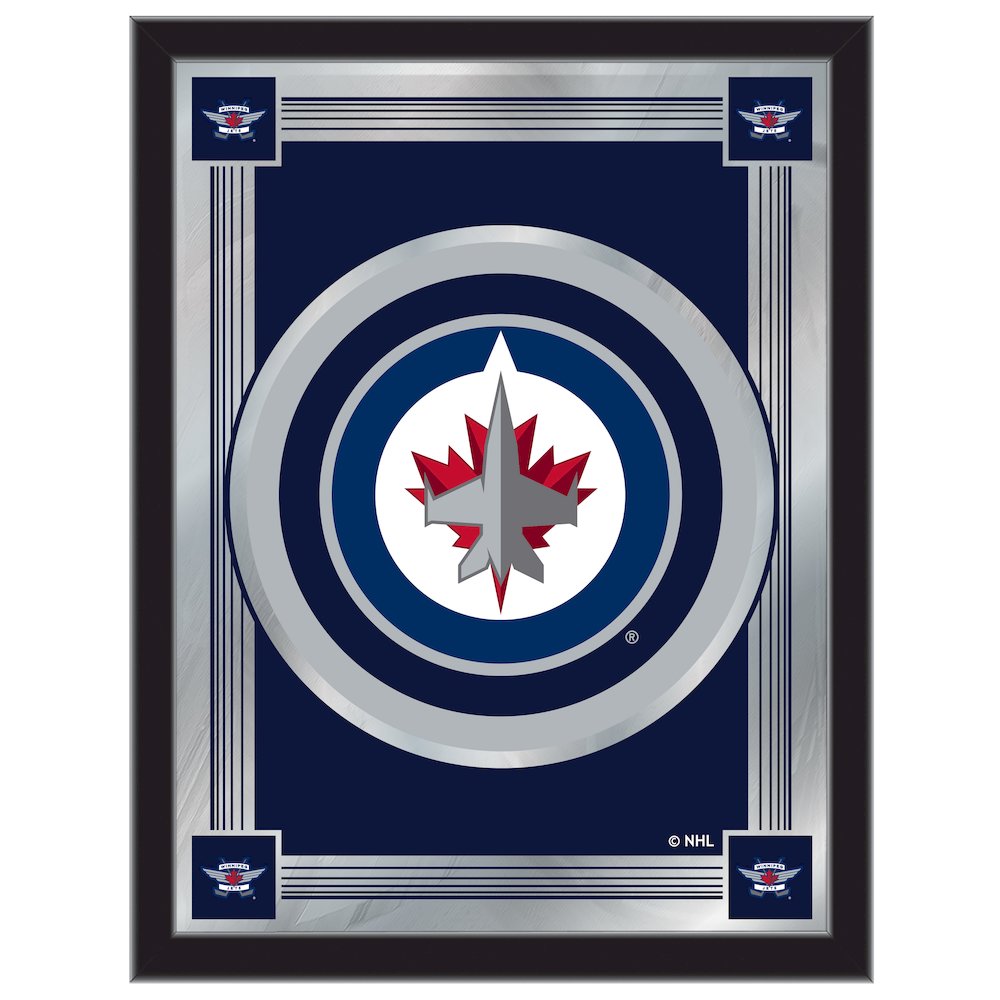 Winnipeg Jets 17" x 22" Logo Mirror