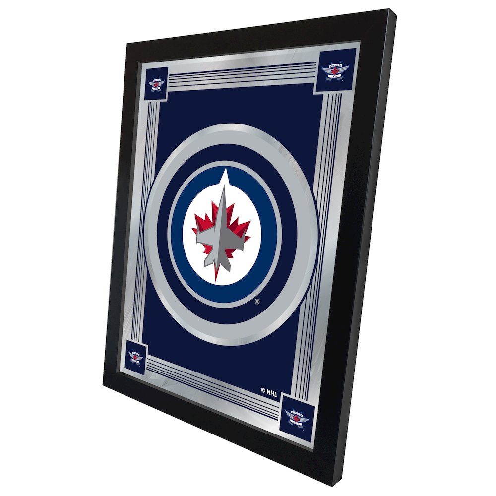 Winnipeg Jets 17" x 22" Logo Mirror