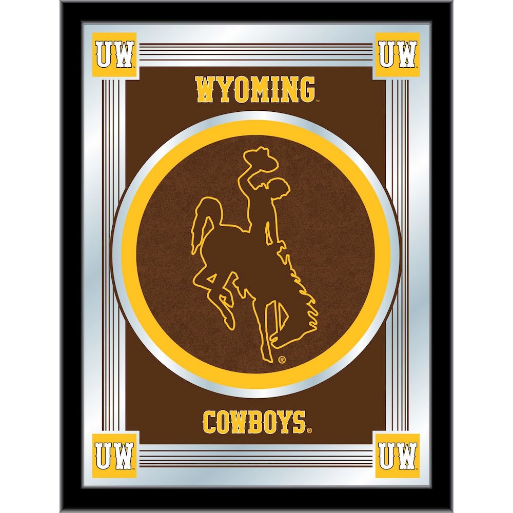 Wyoming 17" x 22" Logo Mirror