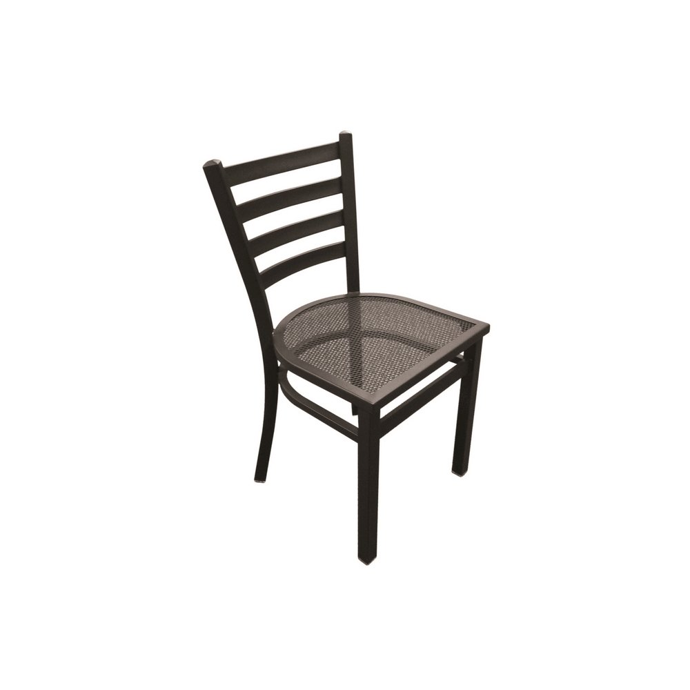 Jackie 1 - 18" Outdoor Chair with Black Wrinkle Finish
