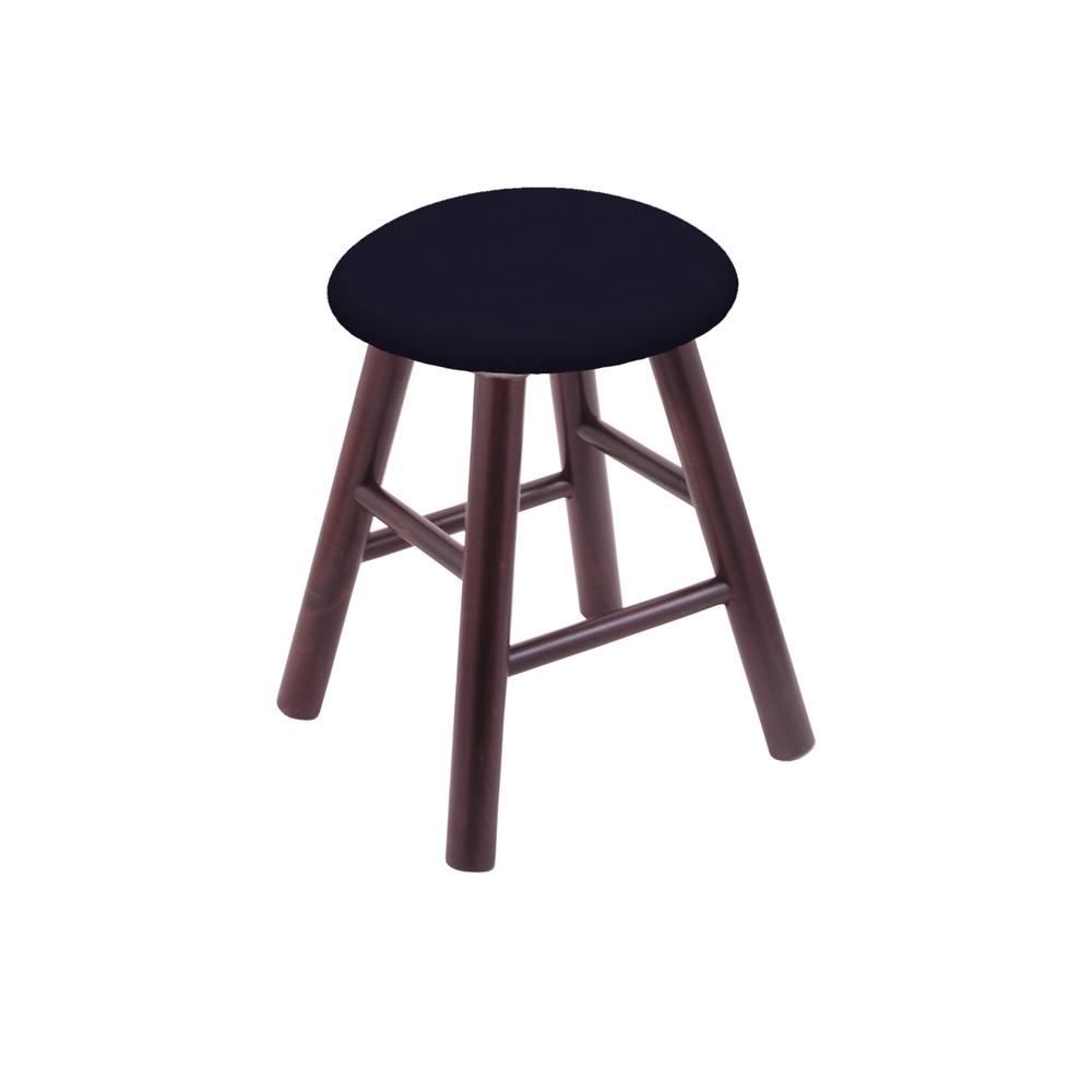 Maple Vanity Stool in Dark Cherry Finish with Canter Twilight Seat