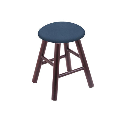 Maple Vanity Stool in Dark Cherry Finish with Rein Bay Seat
