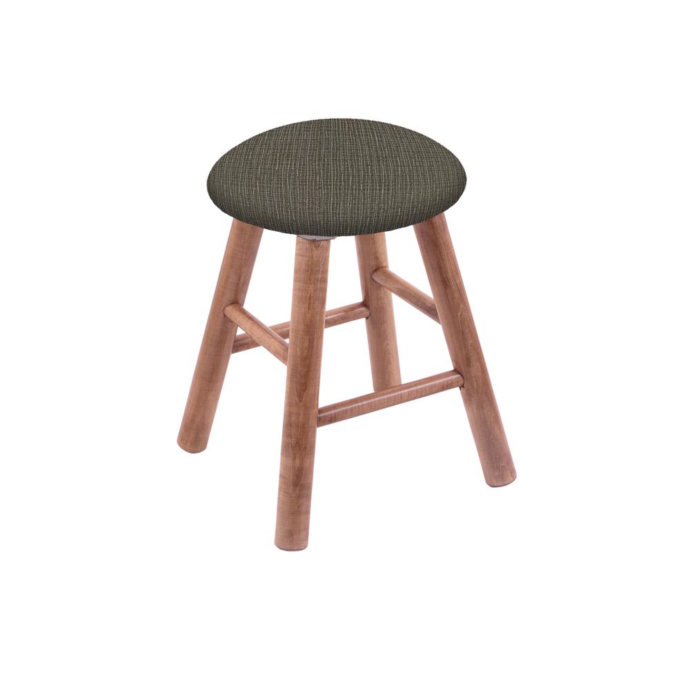 Maple Vanity Stool in Medium Finish with Graph Chalice Seat