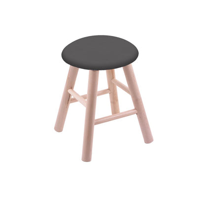 Maple Vanity Stool in Natural Finish with Canter Storm Seat