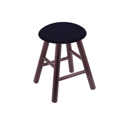 Oak Vanity Stool in Dark Cherry Finish with Canter Twilight Seat