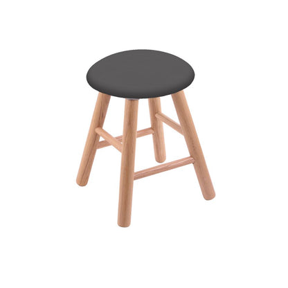 Oak Vanity Stool in Natural Finish with Canter Storm Seat