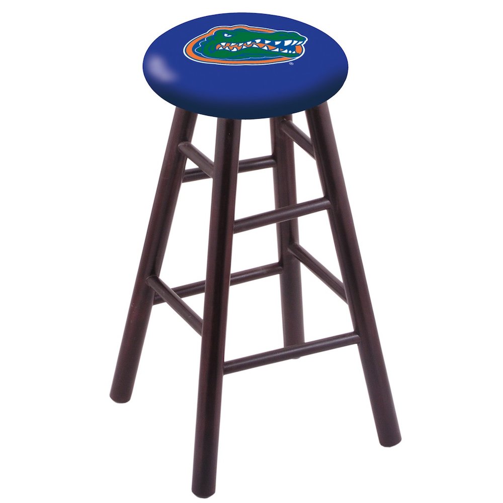 Maple Counter Stool in Dark Cherry Finish with Florida Seat