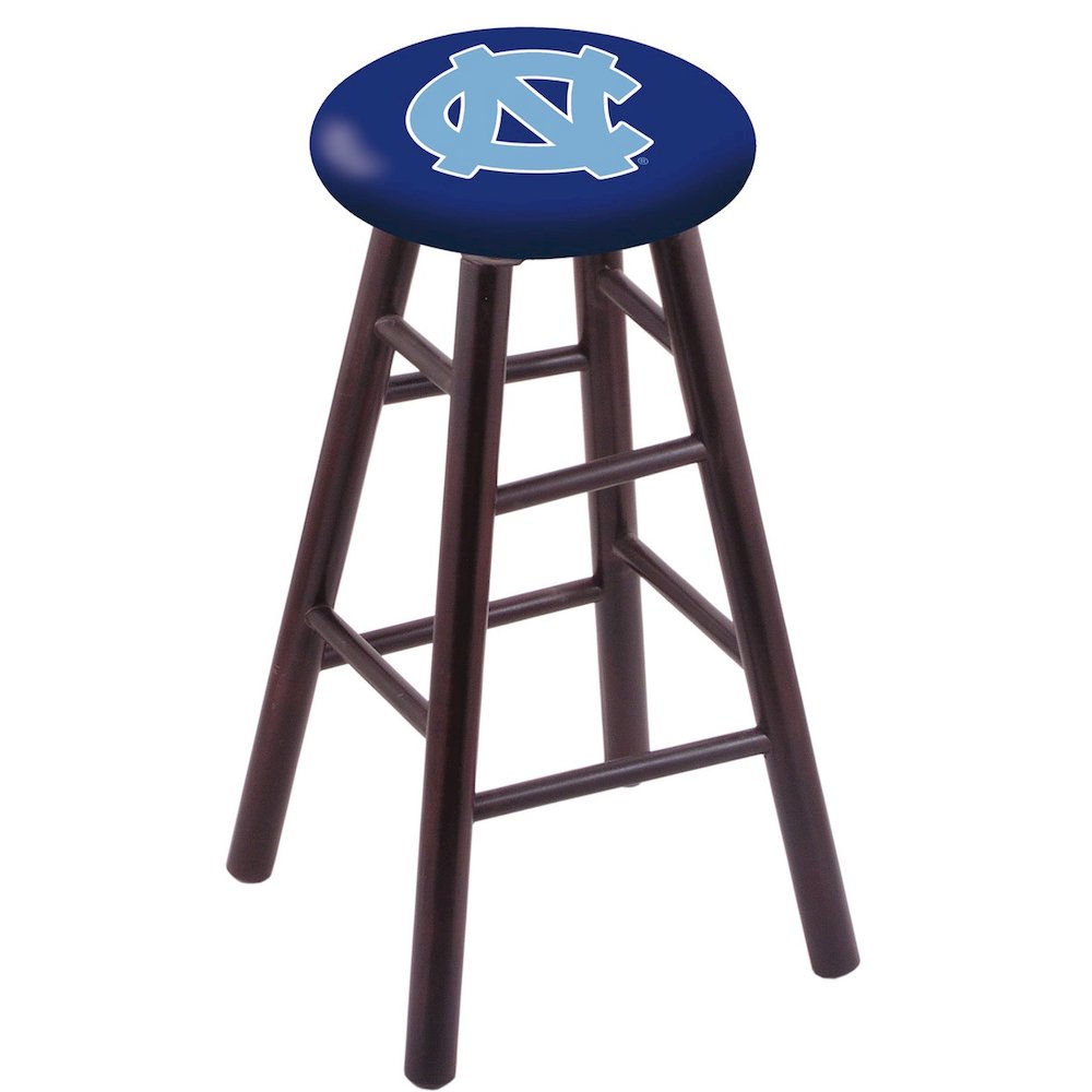 Maple Counter Stool in Dark Cherry Finish with North Carolina Seat